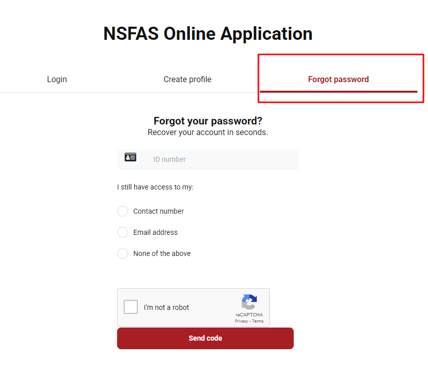 NSFAS Account Login: Why Can’t I Access My Profile?