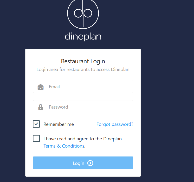 Dineplan Login Dineplan Login: Secure Restaurant Access