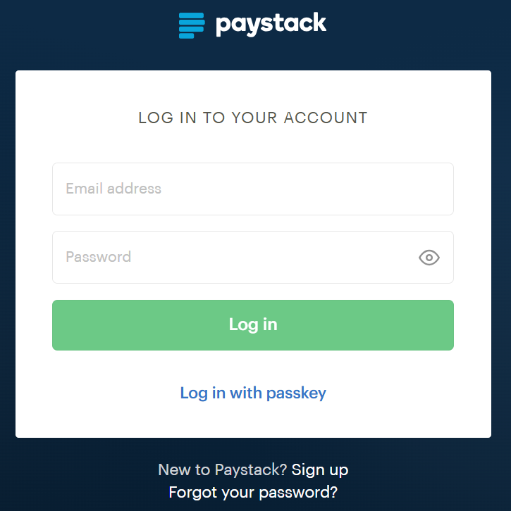 Paystack Login Paystack Login: Secure Access to Your Account