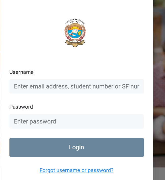 Capricorn Coltech Login Portal Access Guide