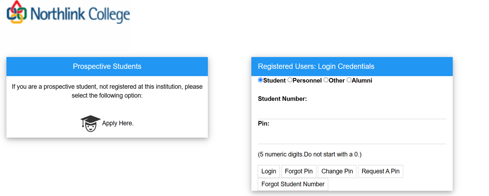 Northlink Student Portal Northlink Status Check Application Help