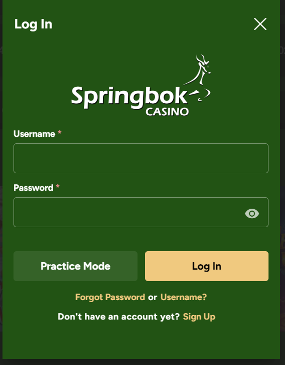 Springbok Casino Login Springbok Casino Guide & Tips