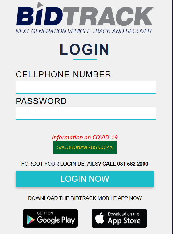 Bidtrack Login Bidtrack Login – Secure Fleetview Access