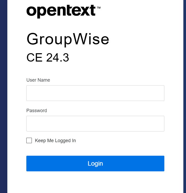 Groupwise Email Login Groupwise Access Guide for NWPG 