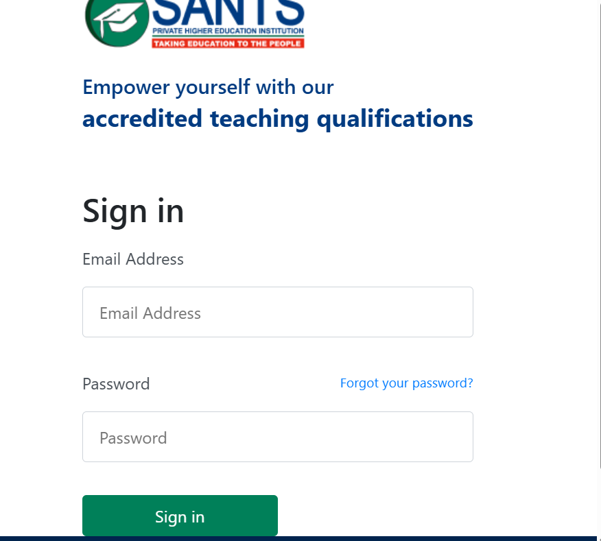 My Sants Login Sants Login Portal: Apply or Sign In Now