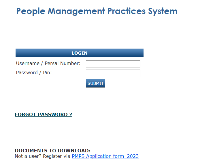 Pmps Login Pmps: Access the People Management System