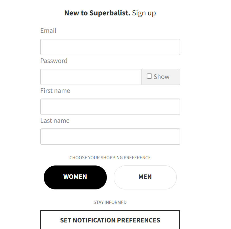 Superbalist Login Superbalist Login: Secure Access