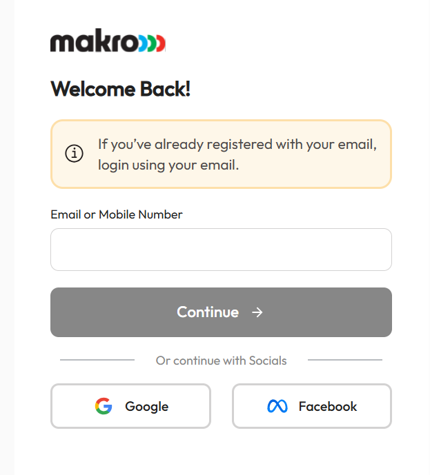 Makro Online Login: Shop Smarter with Your Profile 