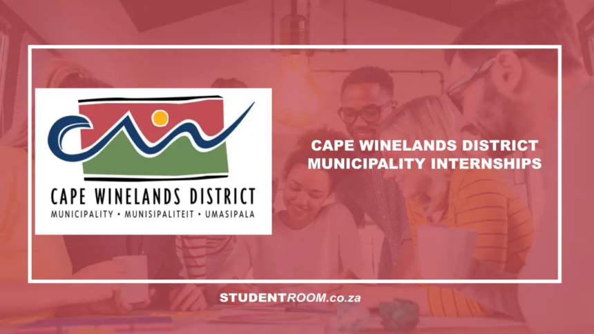 5 Municipal Finance Internships Stellenbosch 2026