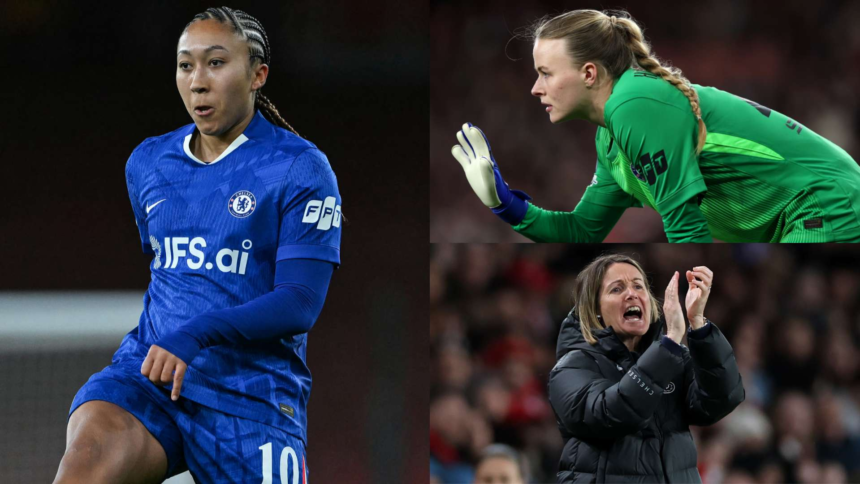 Arsenal beat Chelsea 3-1 in UWCL quarter-final first leg. Full match report, goals, stats, and analysis from Emirates Stadium.